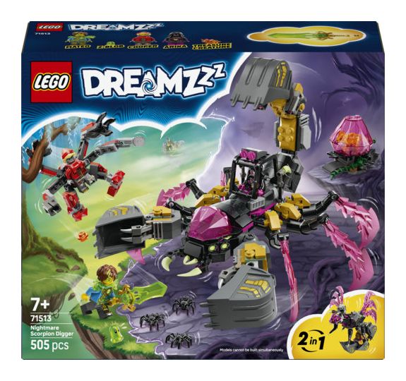 Albtraum-Skorpionbagger 