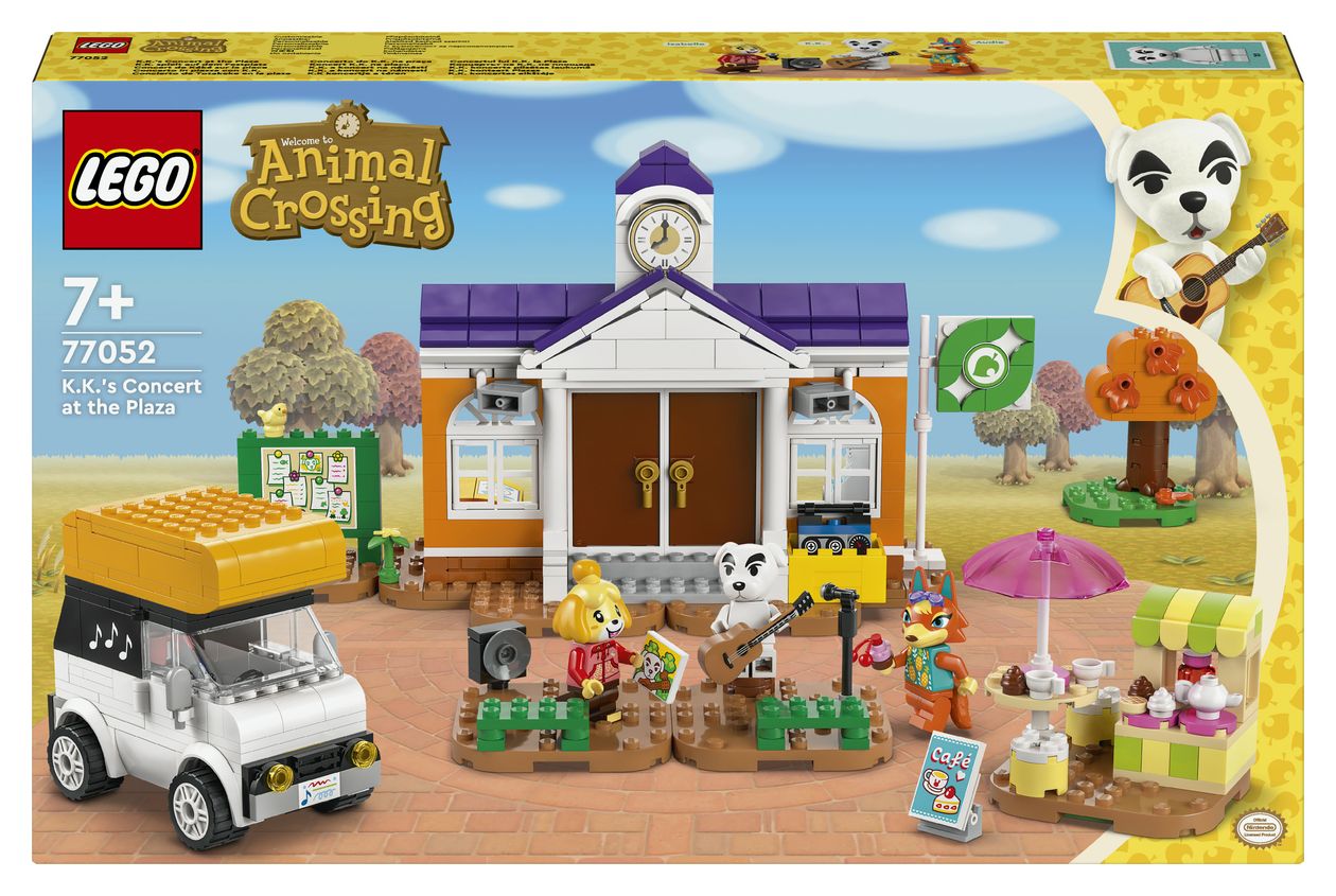 Animal Crossing K.K. spielt auf dem Festplatz Bauset 550 Teile  (Mehrfarbig) 