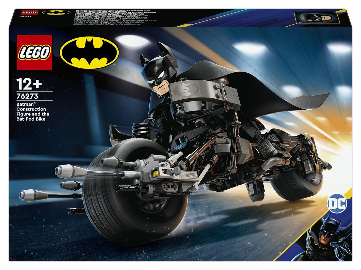 BatmanTM Baufigur mit dem Batpod 