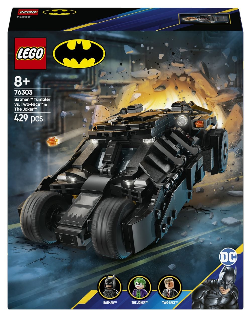 BatmanTM Tumbler vs. Two-FaceTM & The JokerTM 