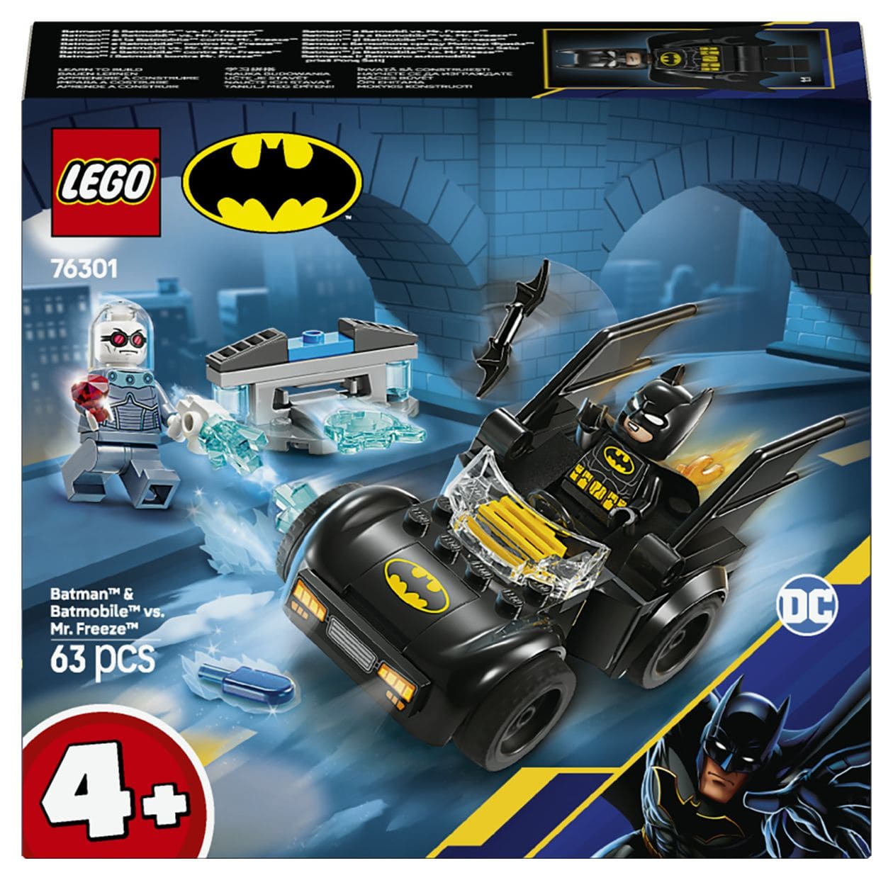 BatmanTM & BatmobilTM vs. Mr. FreezeTM 
