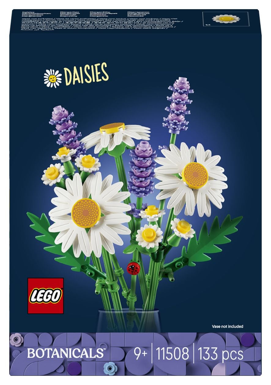 Botanicals Gänseblümchen Bauset 133 Teile  (Mehrfarbig) 