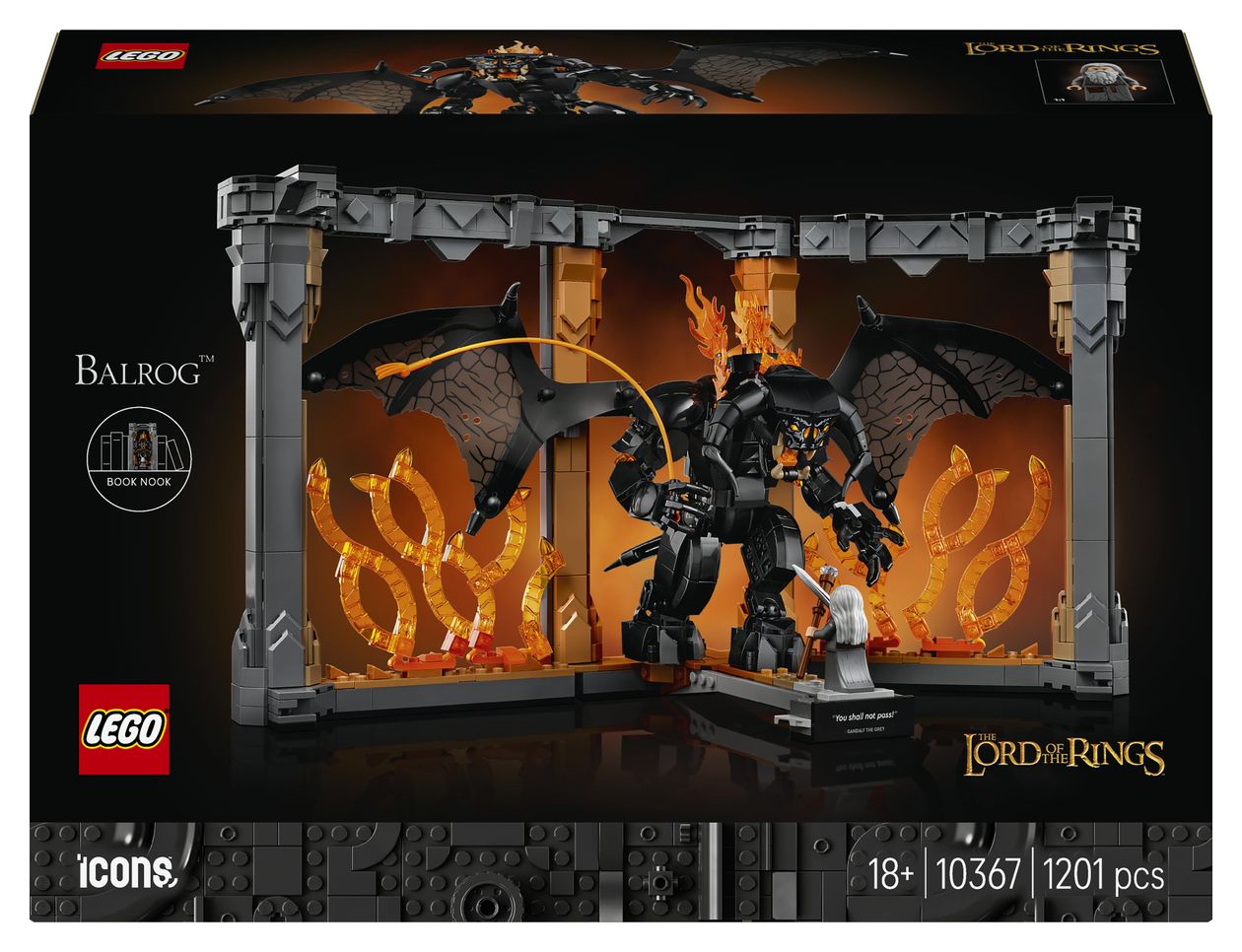 Der Herr der Ringe: Balrog™ Bücherstütze 