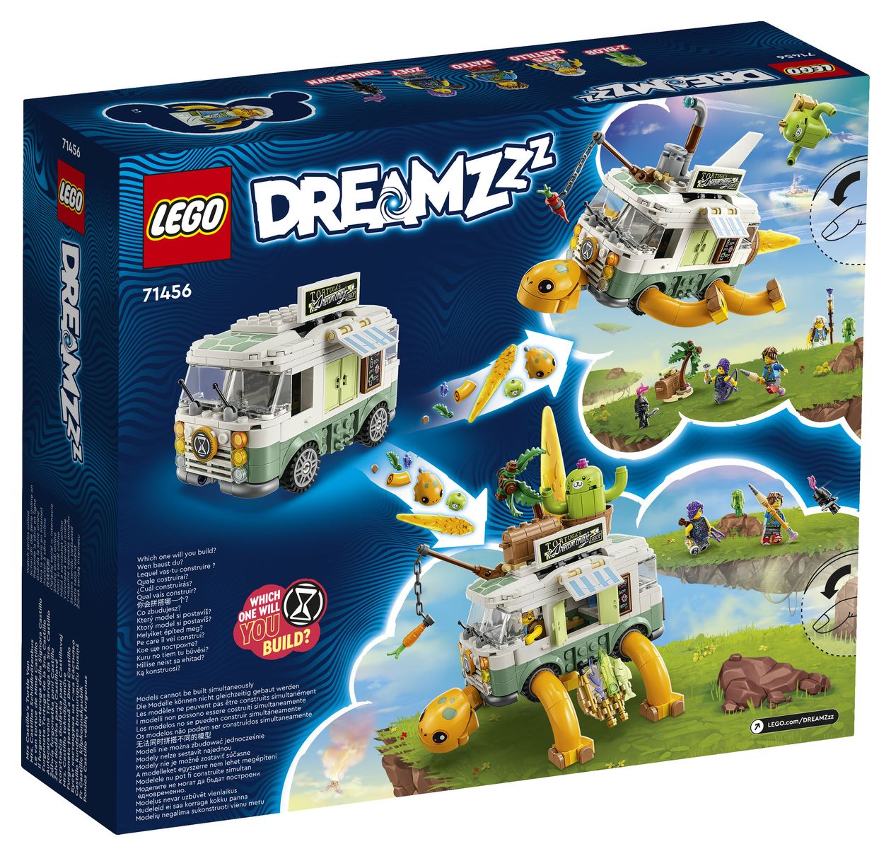 DREAMZzz Mrs. Castillos Schildkrötenbus Bauset 434 Stück(e)  (Mehrfarbig) 