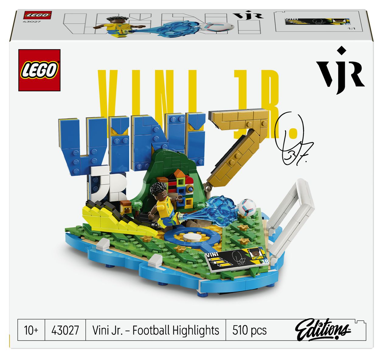 Editions Vini Jr. Fußball-Highlights Bauset 510 Teile  (Mehrfarbig) 