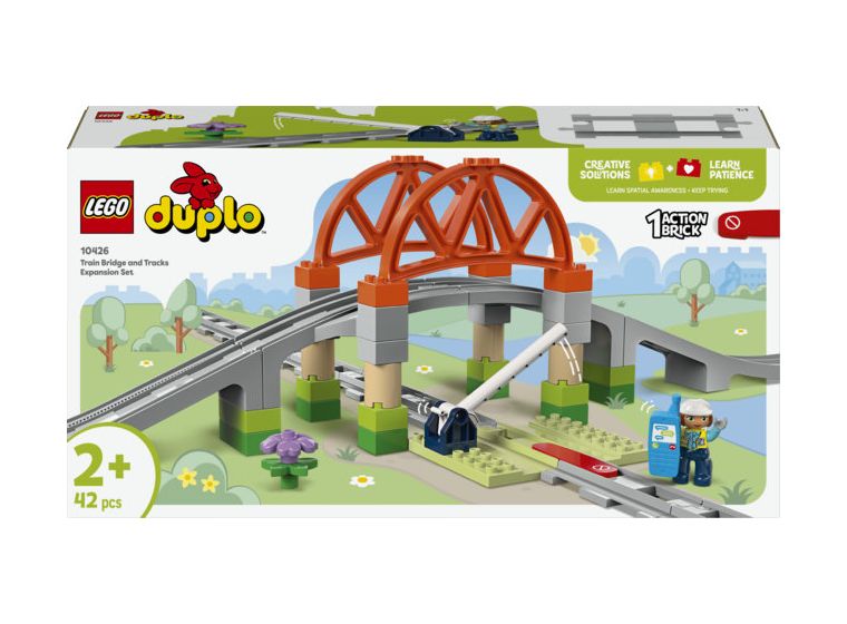 Eisenbahnbrücke und Schienen – Erweiterungsset 