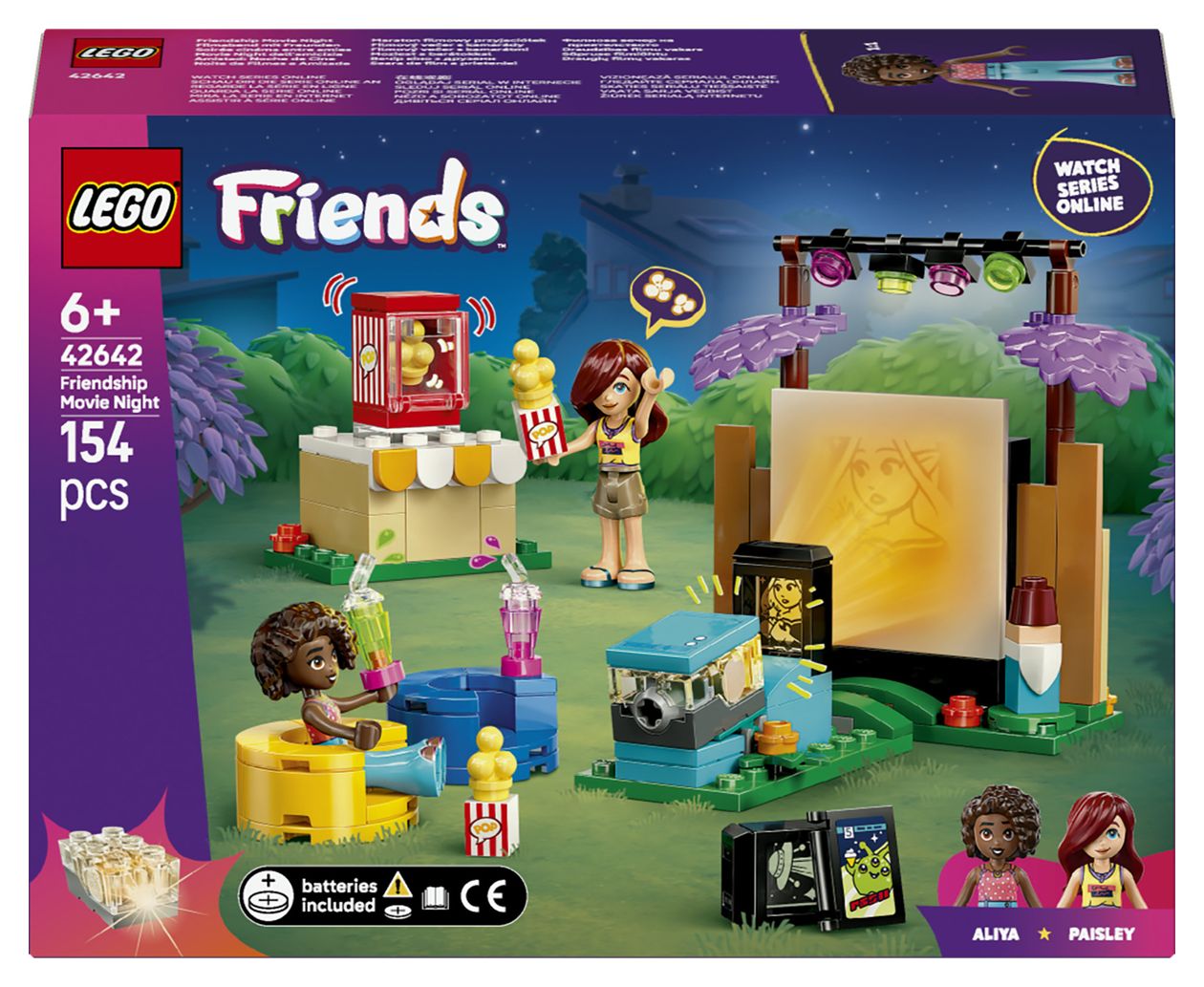 Filmabend mit Freunden 