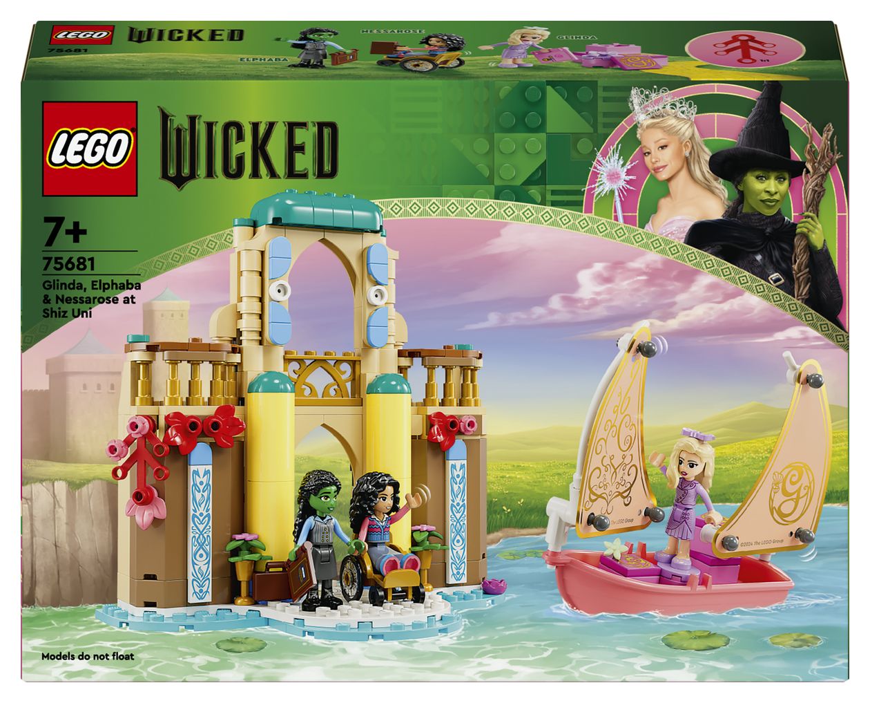 Glinda, Elphaba und Nessarose an der Universität Shiz 