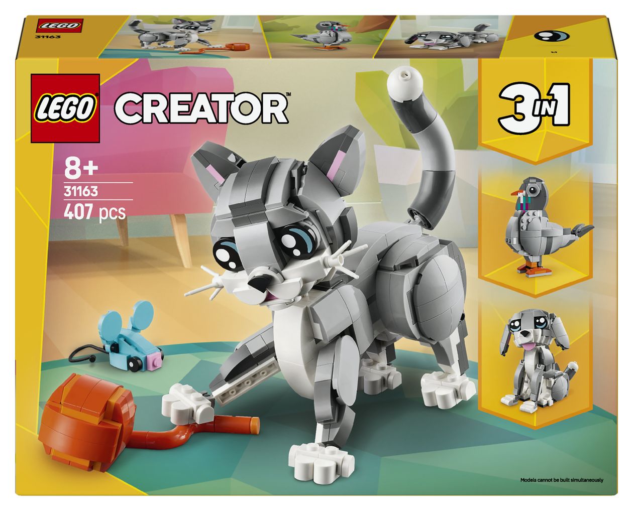 Graue Katze 