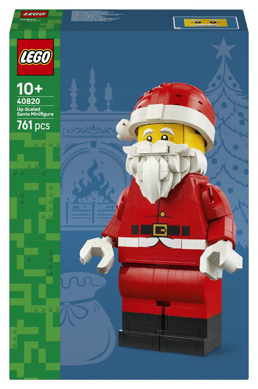 Große Weihnachtsmann-Minifigur 