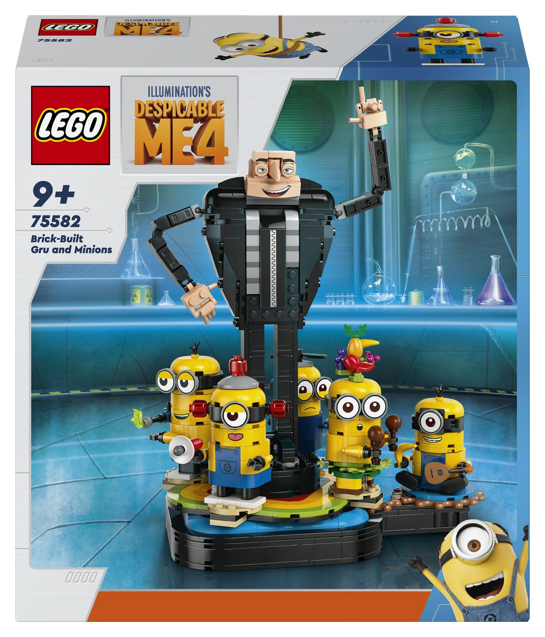 Gru und die Minions aus LEGO® Steinen 