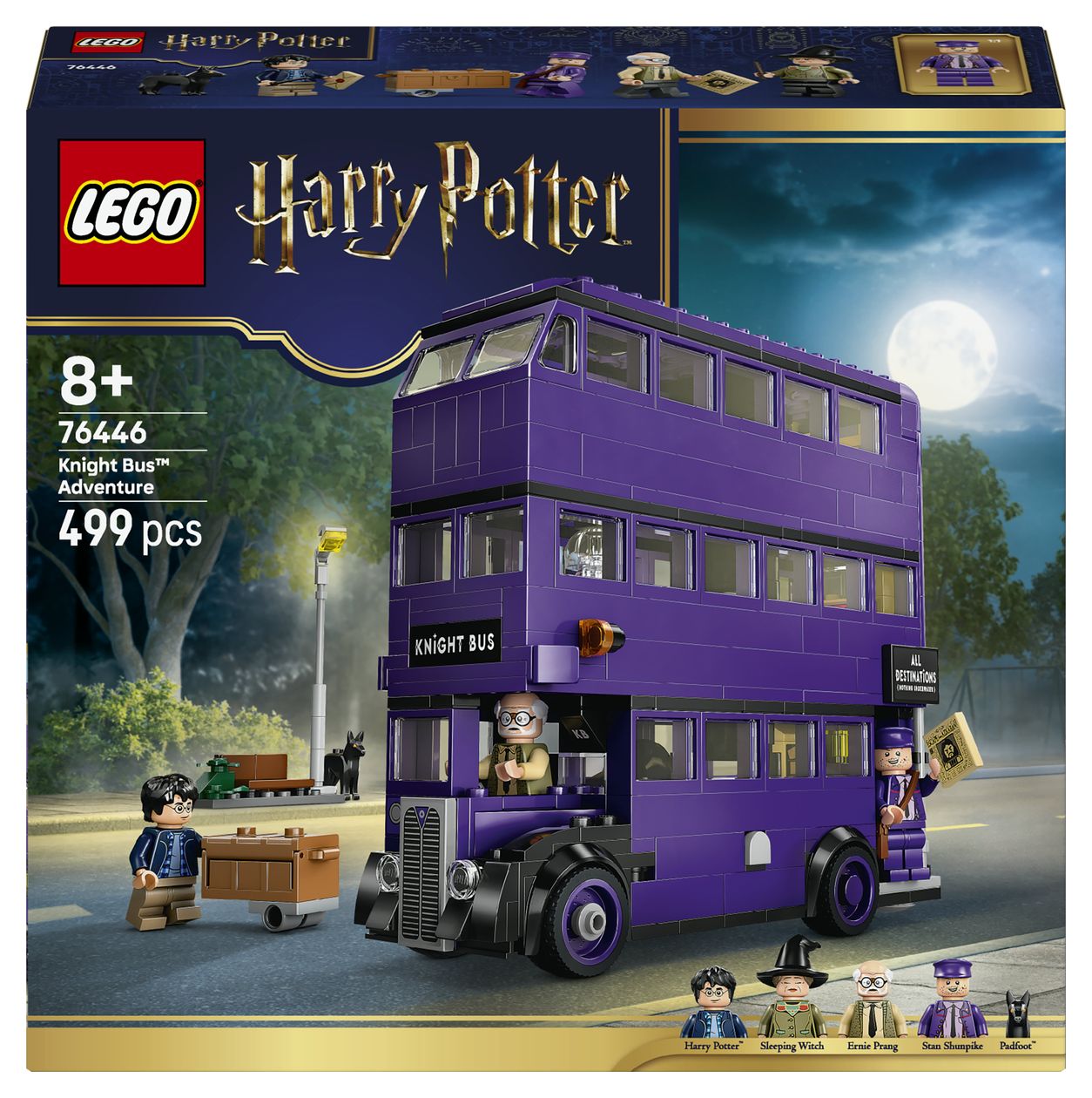 Harry Potter Abenteuer mit dem Fahrenden Ritter Bauset 499 Teile  (Mehrfarbig) 