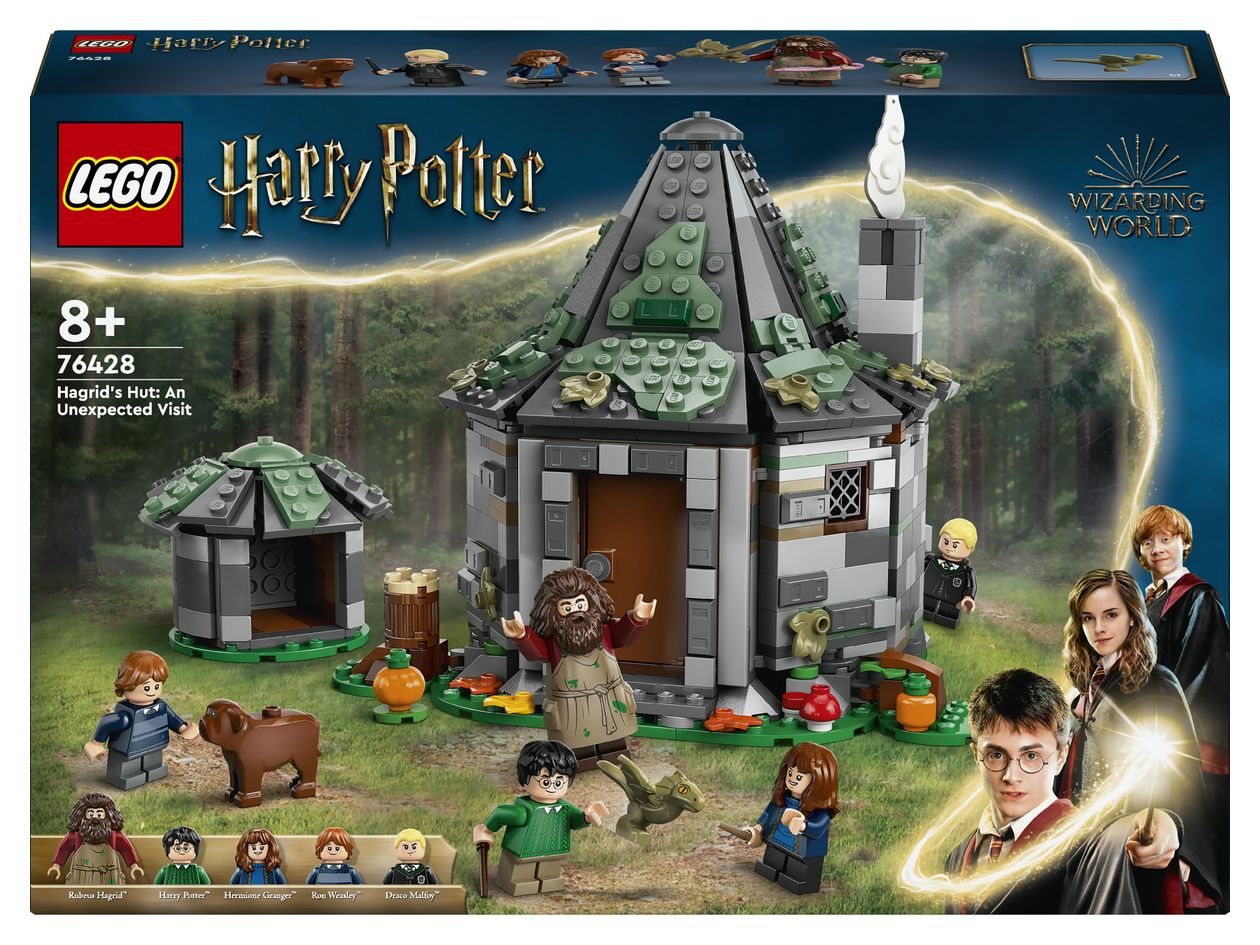 Harry Potter Hagrids Hütte Ein unerwarteter Besuch Bauset 896 Teile  (Mehrfarbig) 