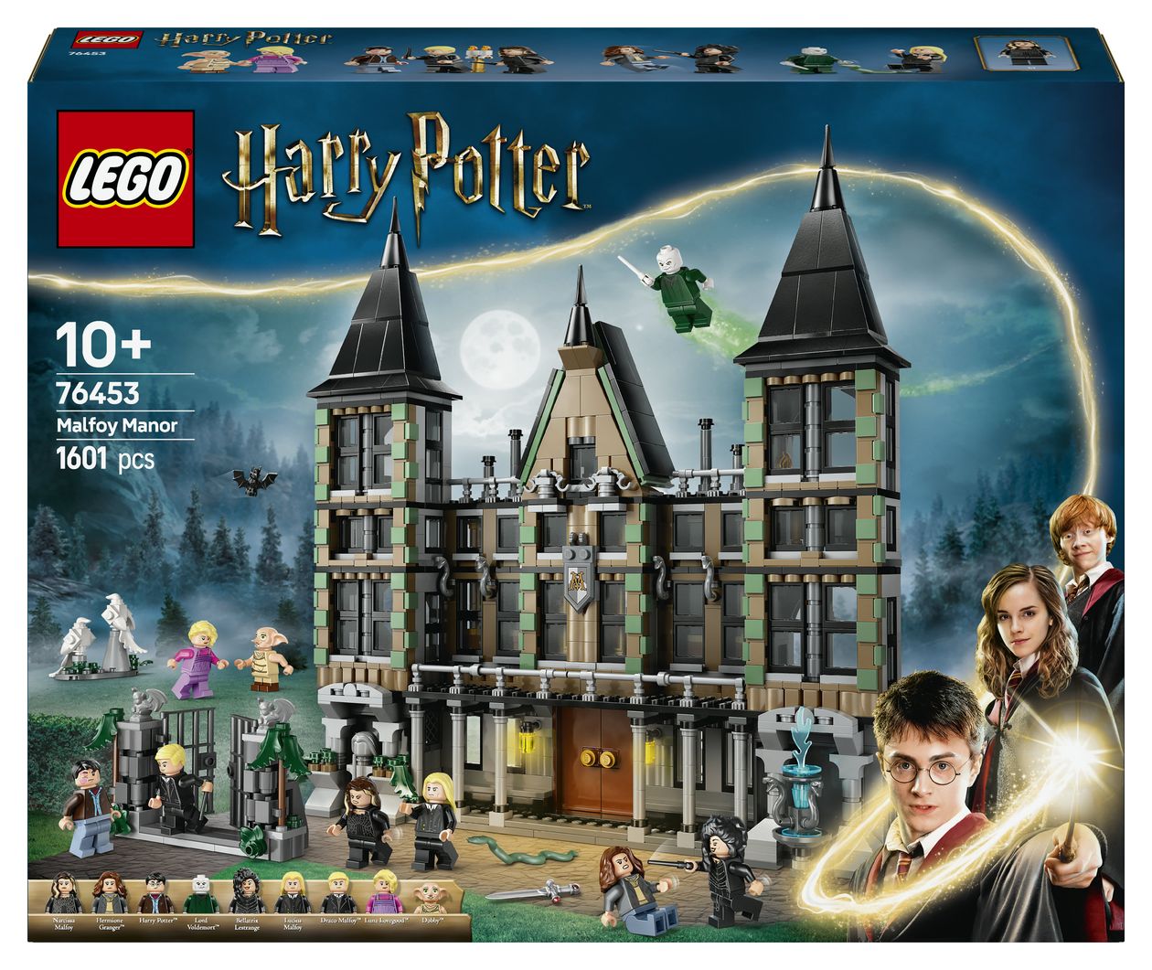 Harry Potter Landsitz der Familie Malfoy Bauset 1601 Teile  (Mehrfarbig) 