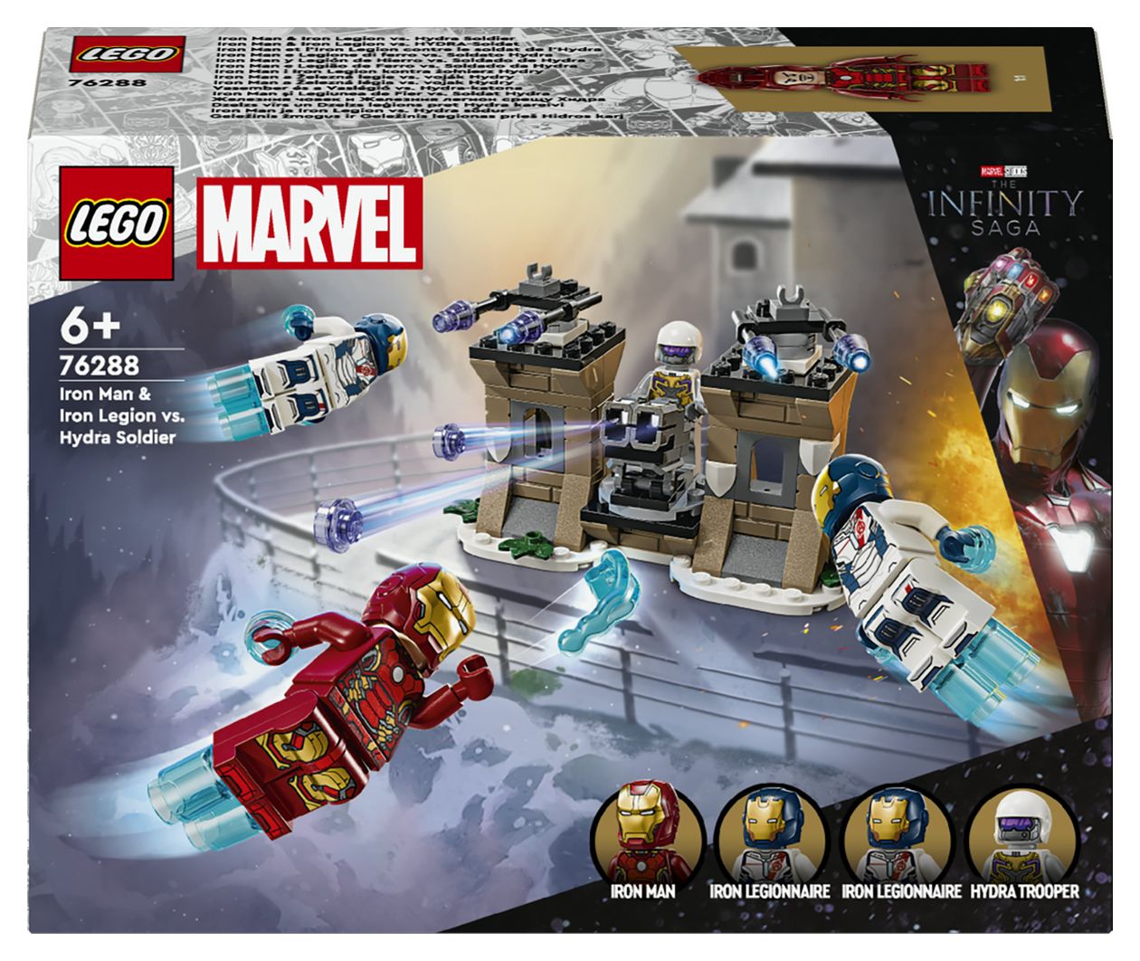 Iron Man & Iron Legion vs. HYDRA-Soldat 