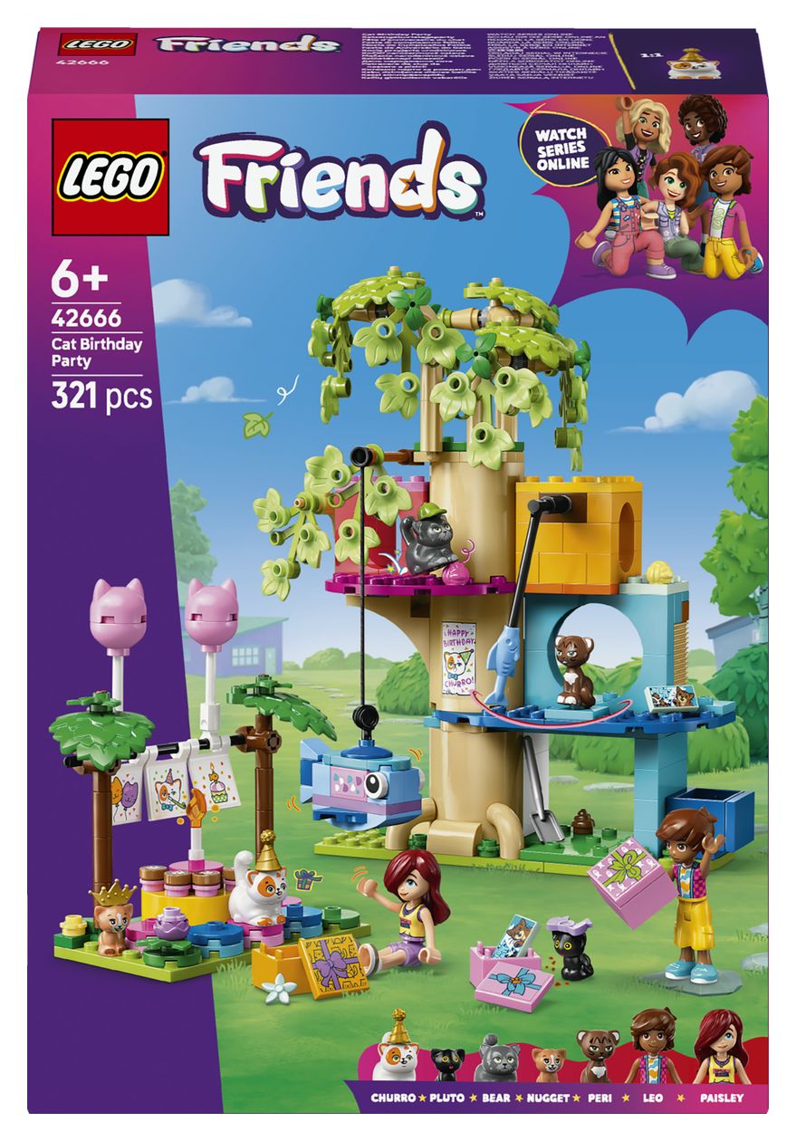 Katzengeburtstagsparty & Baumhaus 