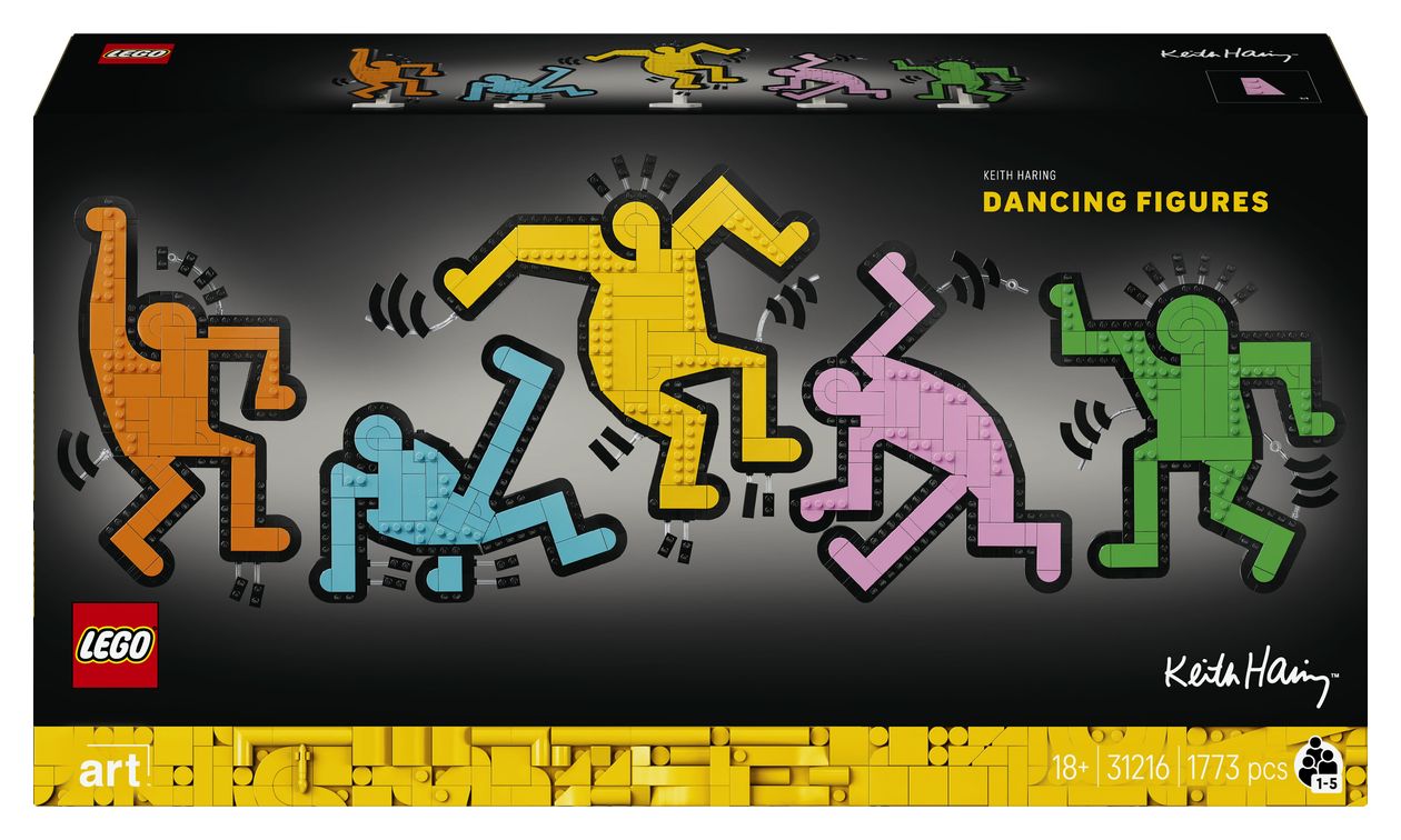 Keith Haring – Tanzende Figuren 