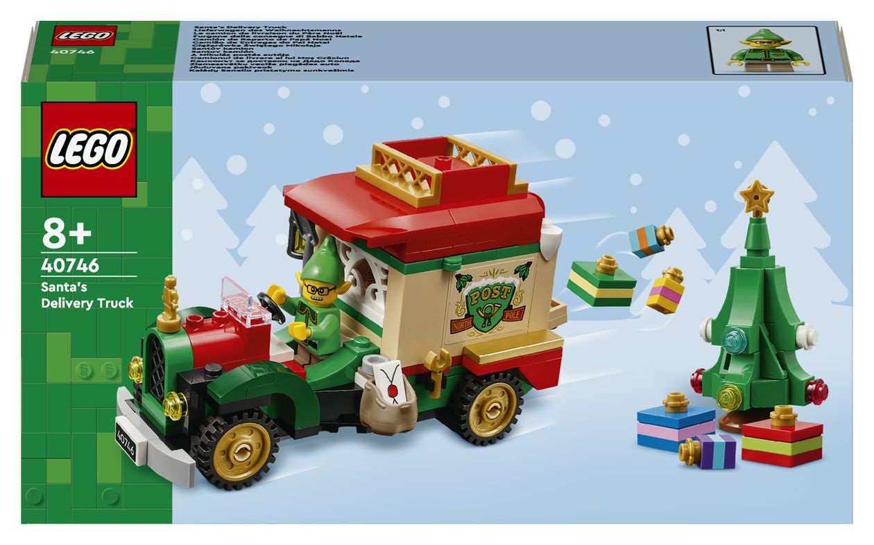 Lieferwagen des Weihnachtsmanns 