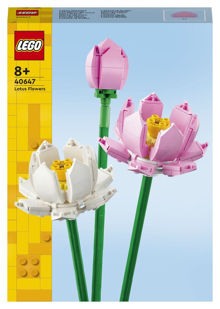 Lotusblumen Bauset 220 Teile  (Mehrfarbig) 