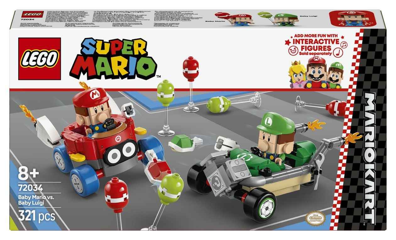 Mario KartTM – Baby Mario vs. Baby Luigi 