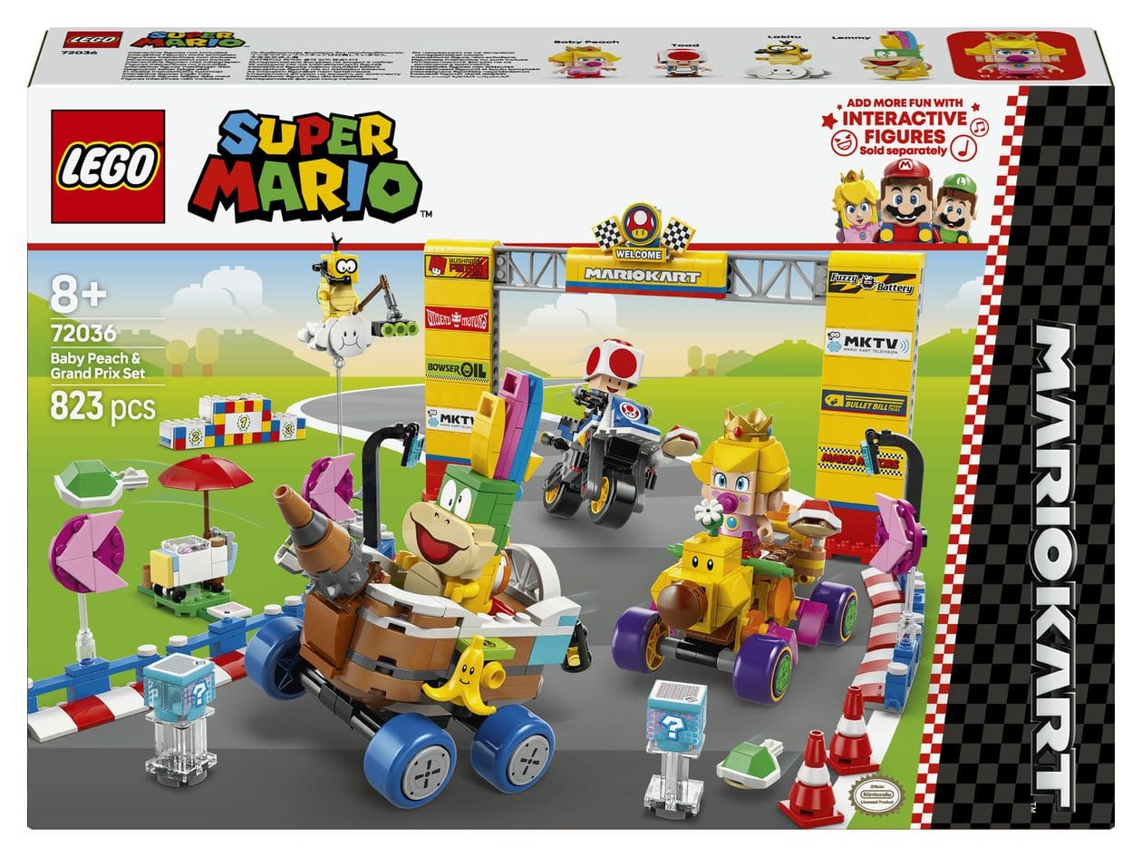 Mario KartTM – Baby Peach & Grand Prix–Set 