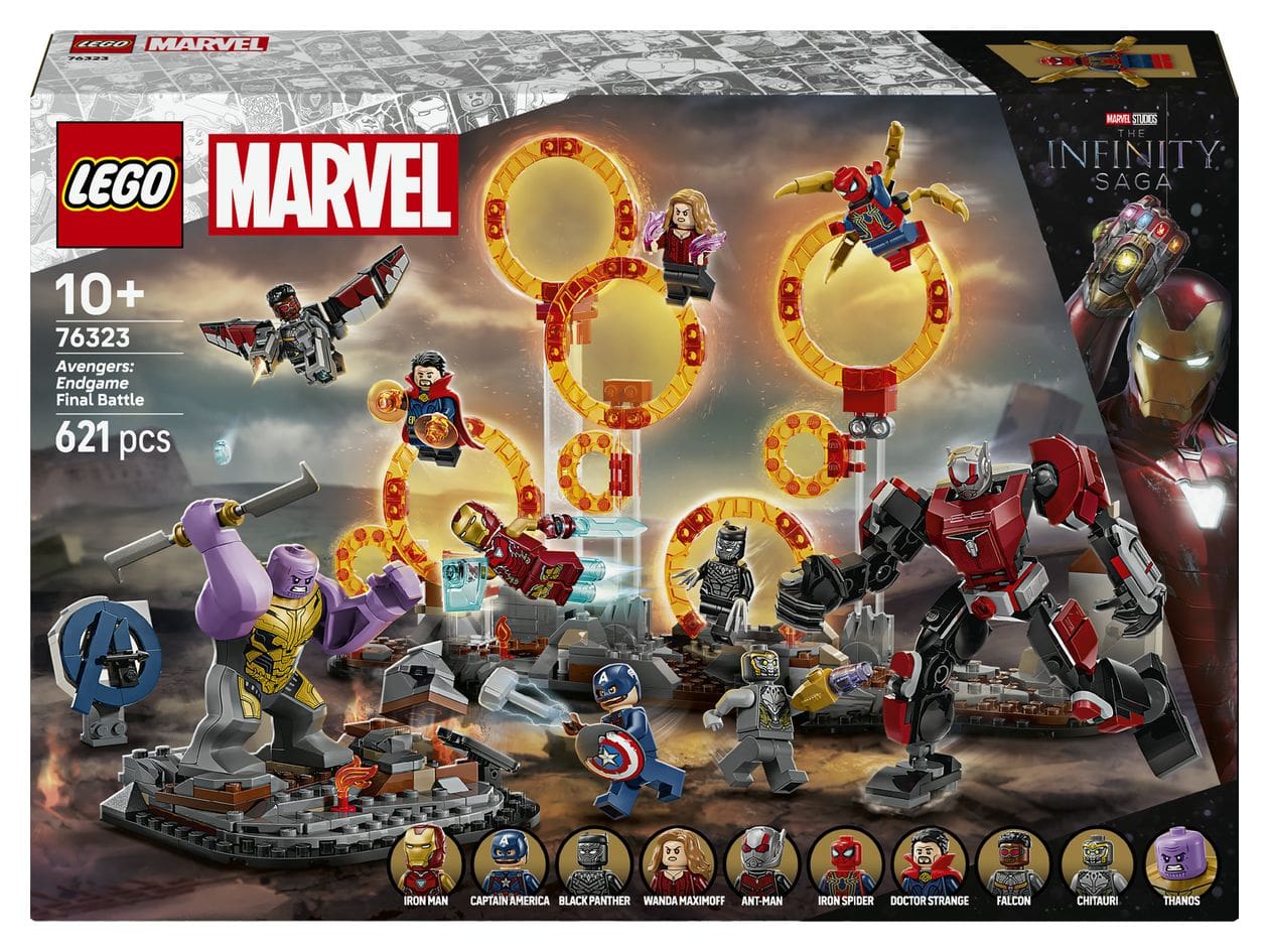 Marvel Avengers Endgame Letzter Showdown Bauset 621 Teile  (Mehrfarbig) 