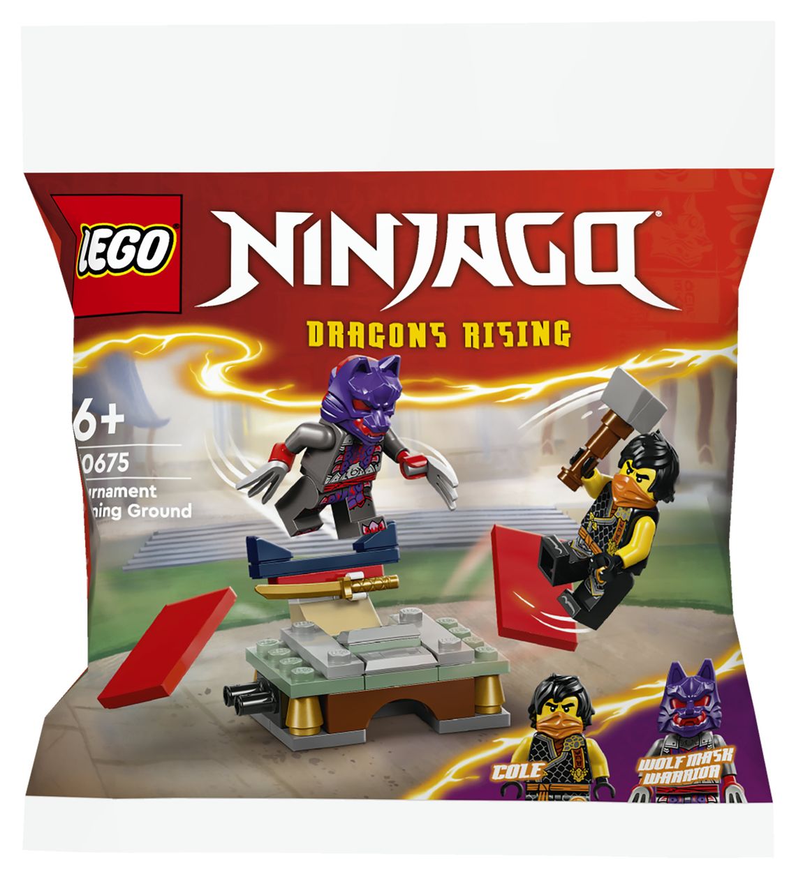 NINJAGO Turnier-Trainingsgelände Bauset 49 Teile  (Mehrfarbig) 