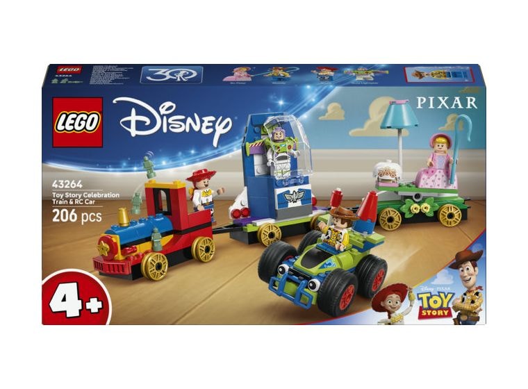 Partyzug und das Auto RC aus Toy Story 