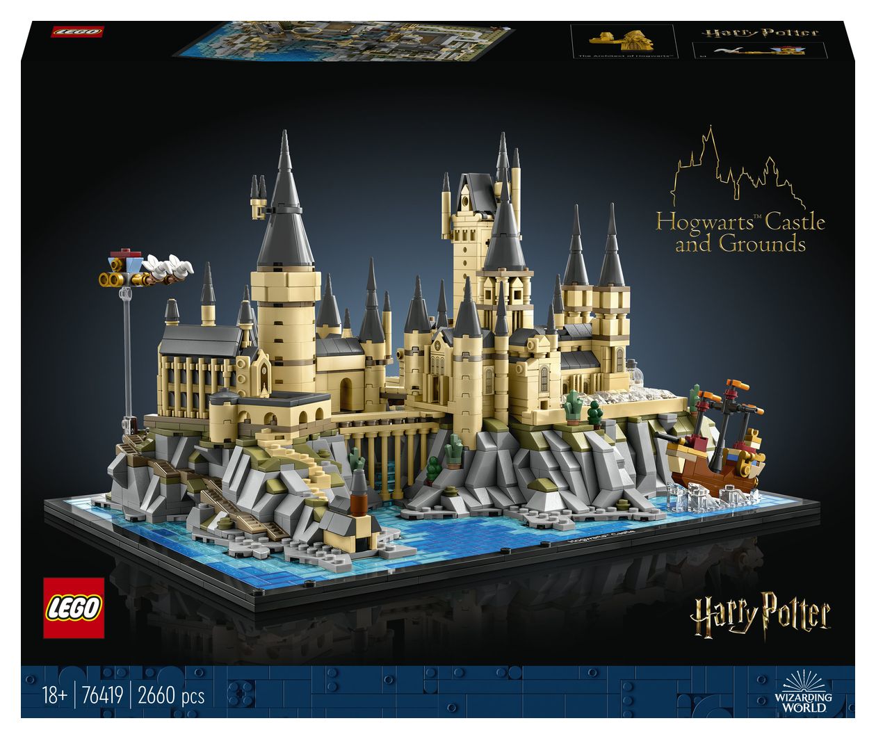Schloss Hogwarts™ mit Schlossgelände 