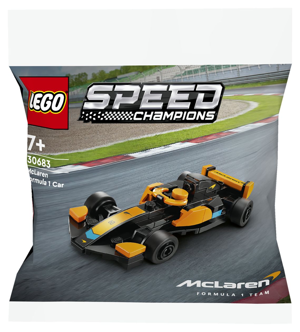 Speed Champions McLaren Formel-1 Auto Bauset 58 Teile  (Mehrfarbig) 