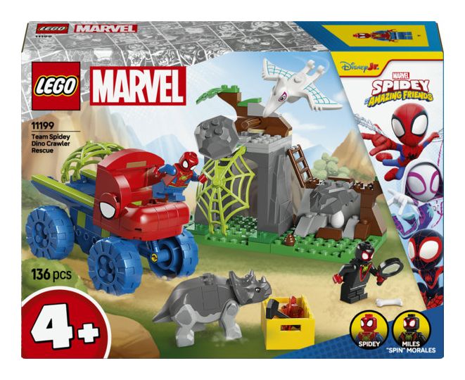 Spideys Team auf Rettungsmission im Dino-Truck 