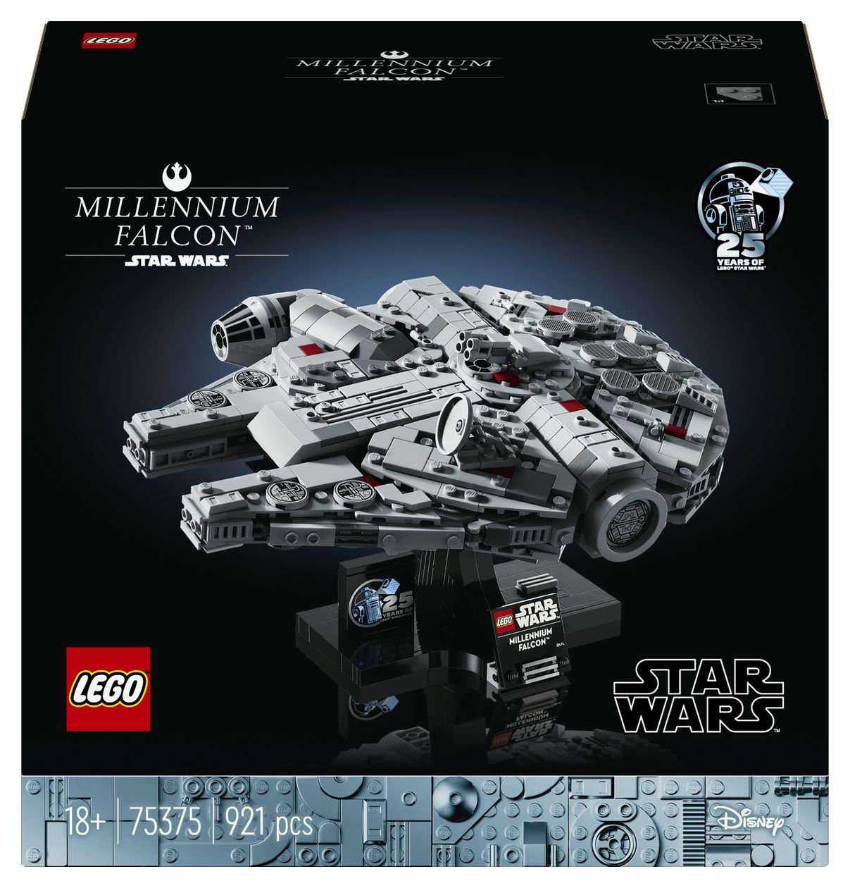 Star Wars Millennium Falke Bauset 921 Teile  (Mehrfarbig) 
