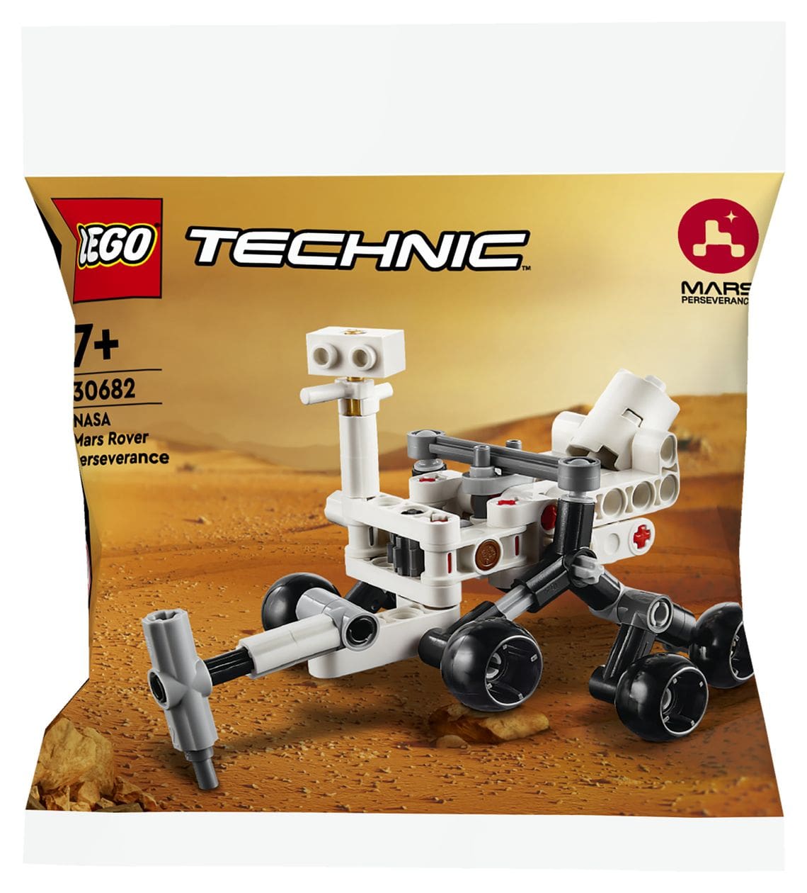Technic NASA Mars Rover Perseverance Bauset 83 Teile  (Mehrfarbig) 