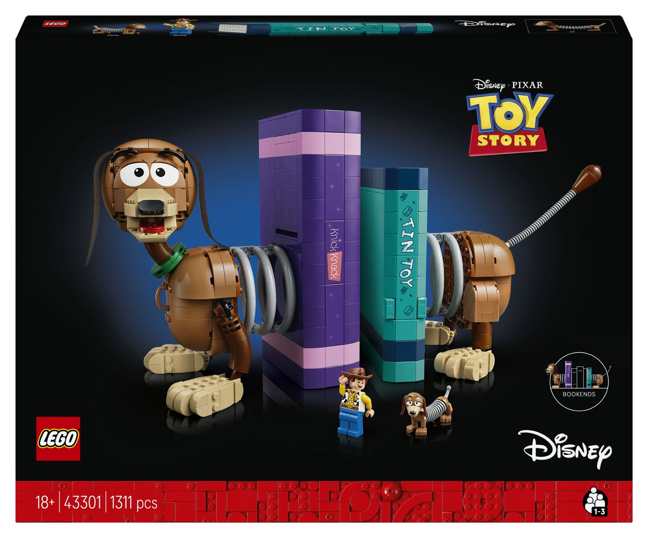 Toy Story: Slinky-Buchstützen 