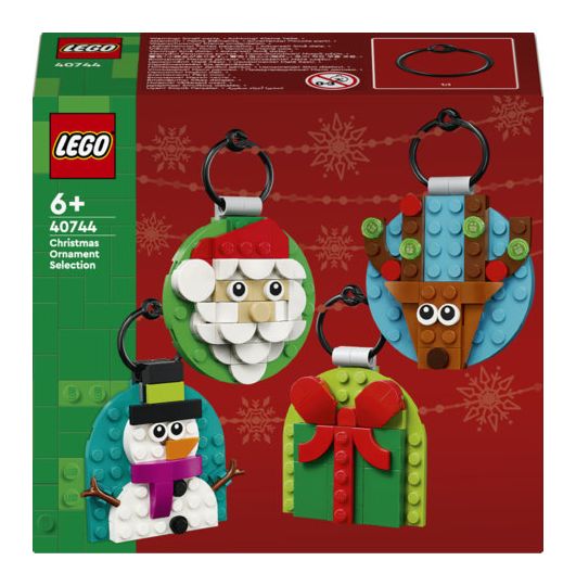 Verschiedene Christbaumanhänger 