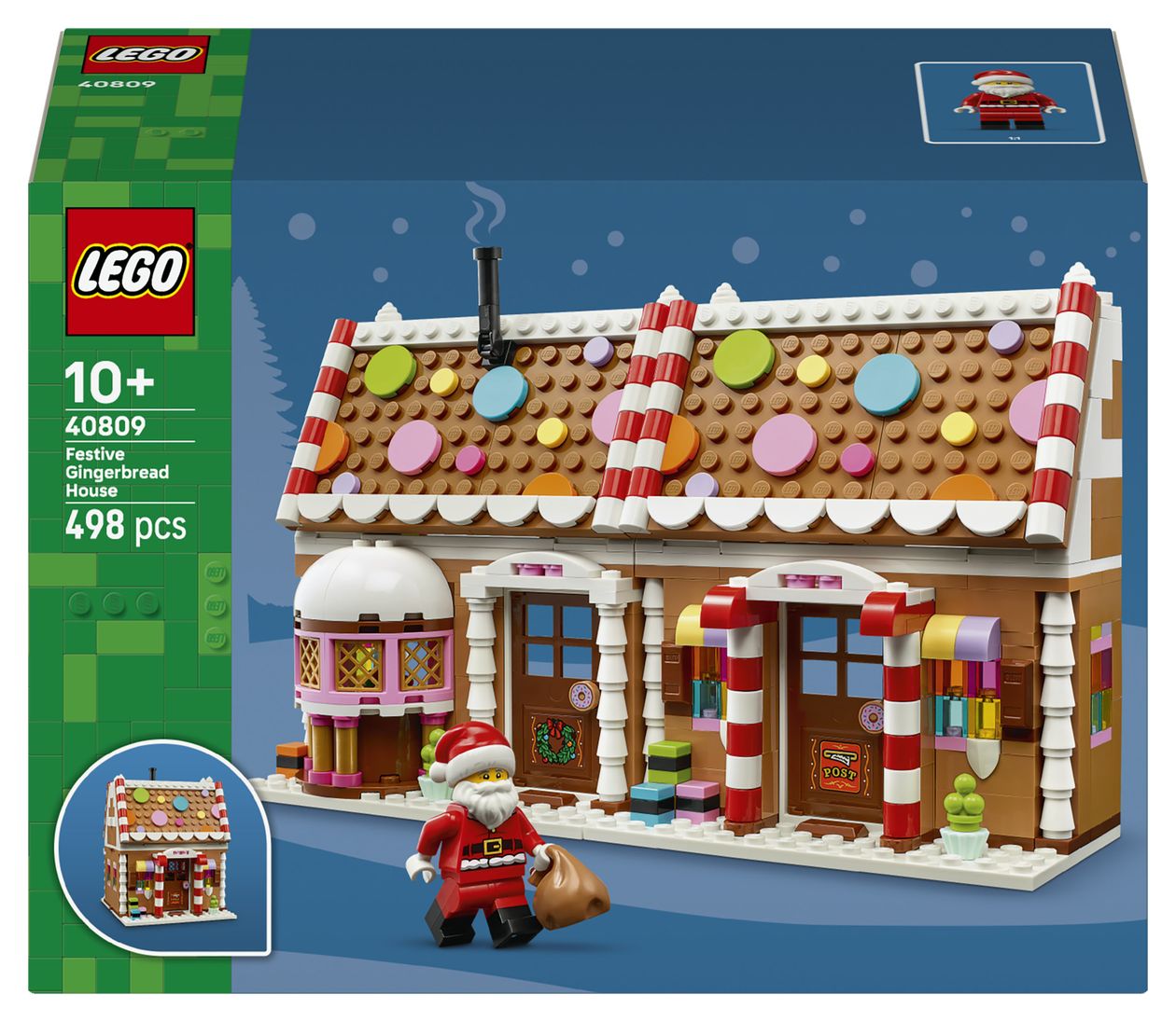 Weihnachtliches Lebkuchenhaus 