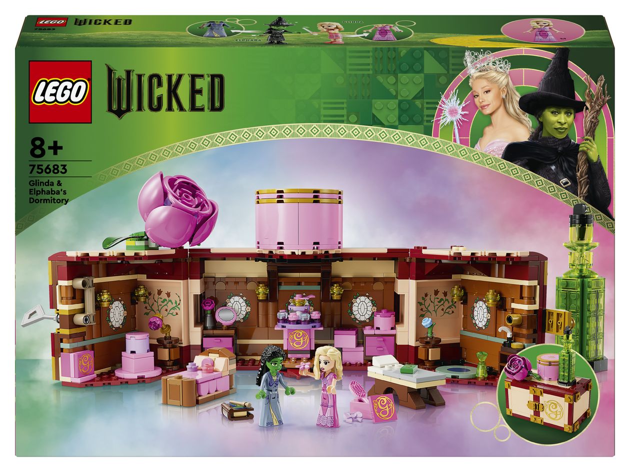 Wicked Glindas und Elphabas Schlafsaal Bauset 740 Teile  (Mehrfarbig) 