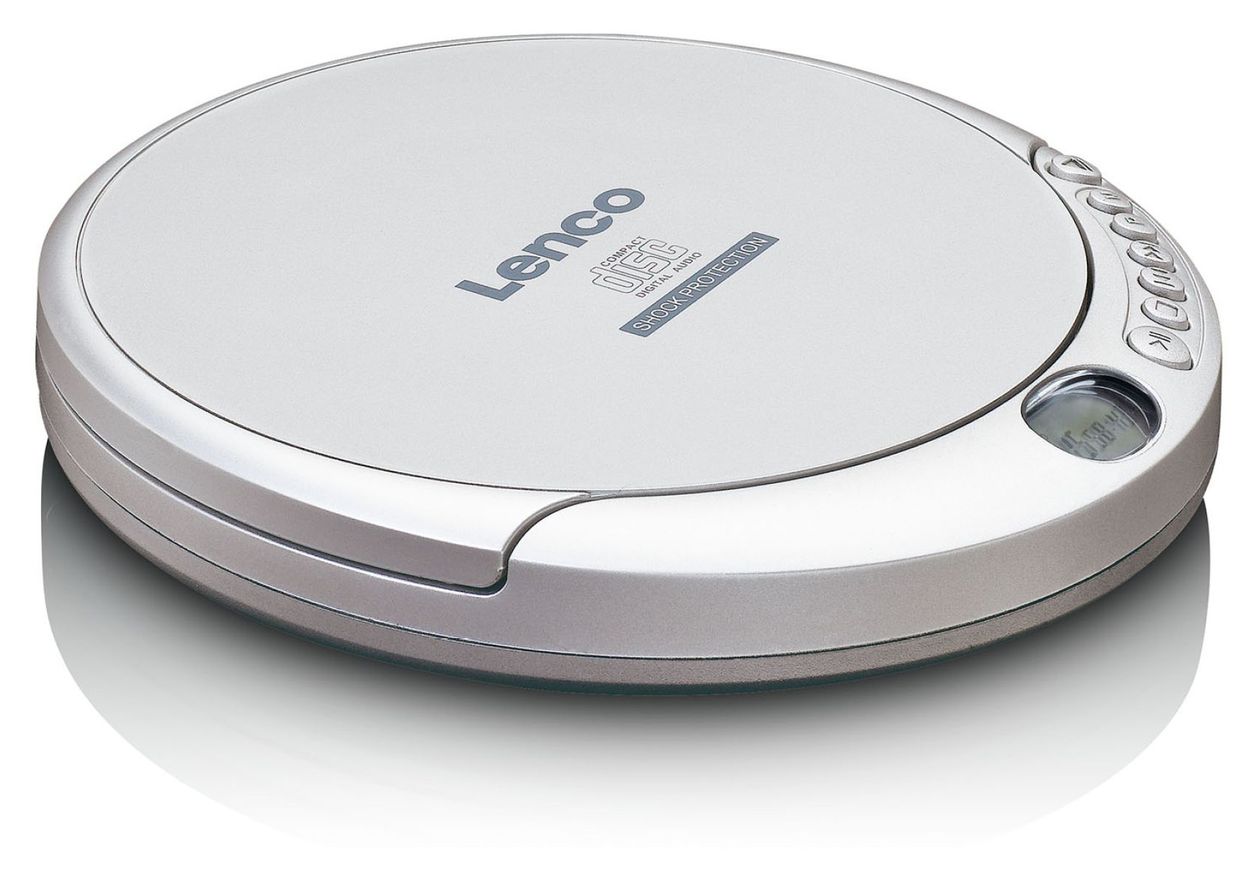 CD-201 portabler CD Payer  (Silber) 