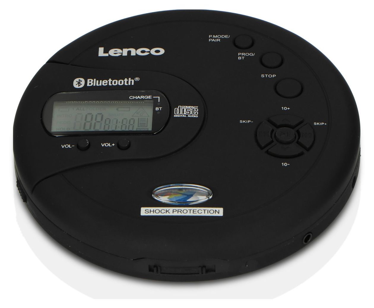 CD-300BK portabler CD Player  (Schwarz) 
