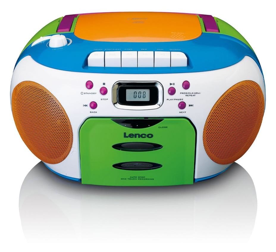 SCD-971 Kinderradio CD Player FM Radio  (Mehrfarbig) 
