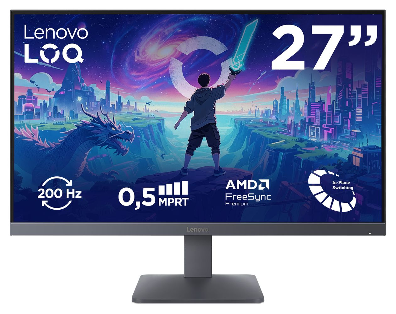 LOQ27-10 Full HD Monitor 68,6 cm (27 Zoll) 16:9 4 ms 300 cd/m²  (Schwarz) 
