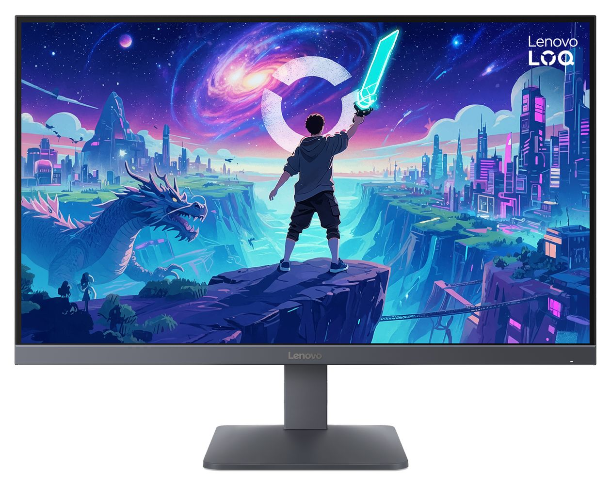 LOQ27Q-10 Quad HD Monitor 68,6 cm (27 Zoll) 16:9 4 ms 300 cd/m²  (Schwarz) 