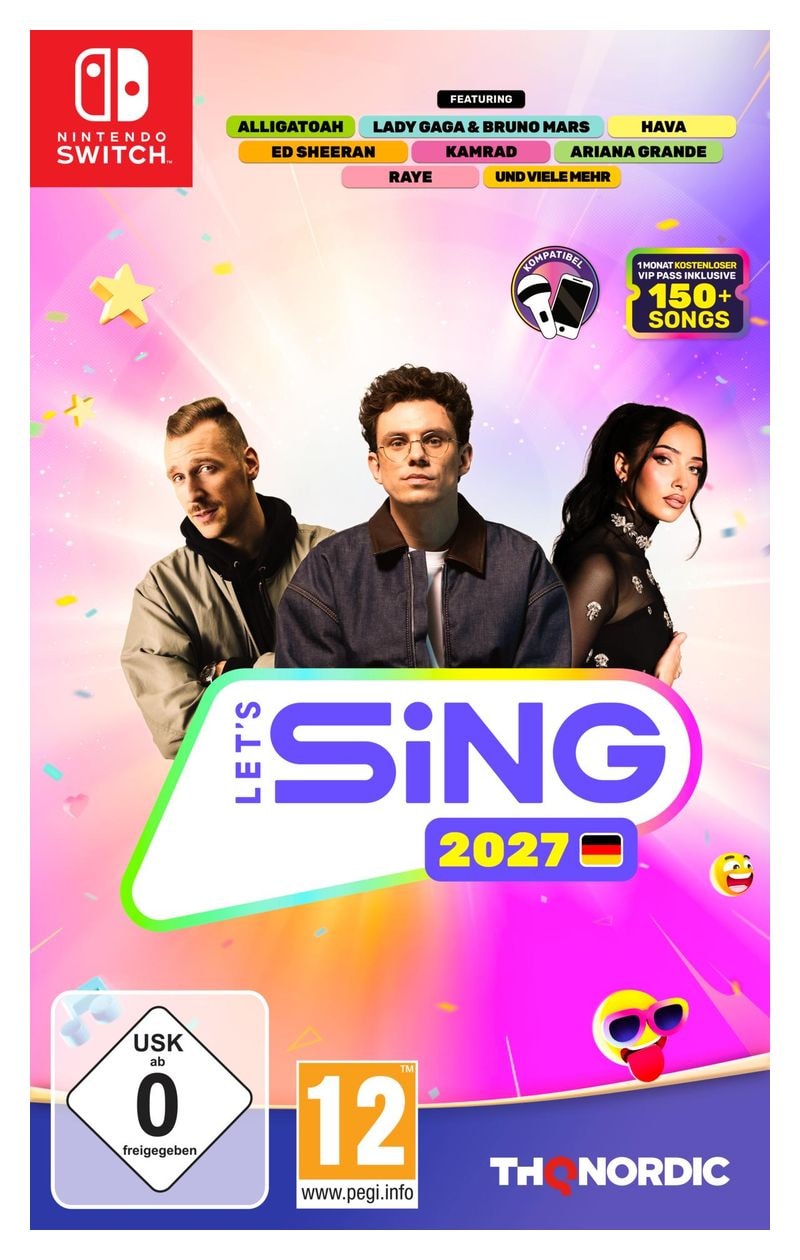 Let's Sing 2027 - mit deutschen Hits (Nintendo Switch) 