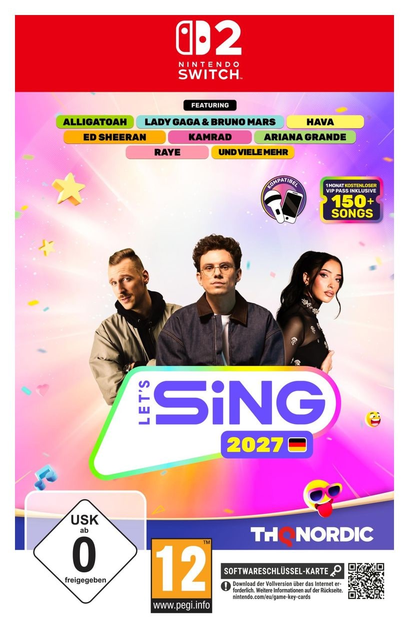 Let's Sing 2027 - mit deutschen Hits (Nintendo Switch 2) 