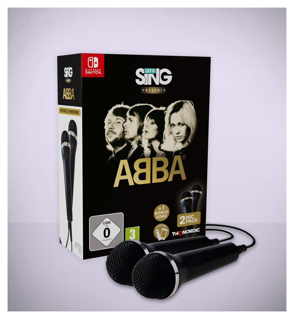 Let's Sing Abba 2027 - 2 Mic Bundle (Nintendo Switch) 