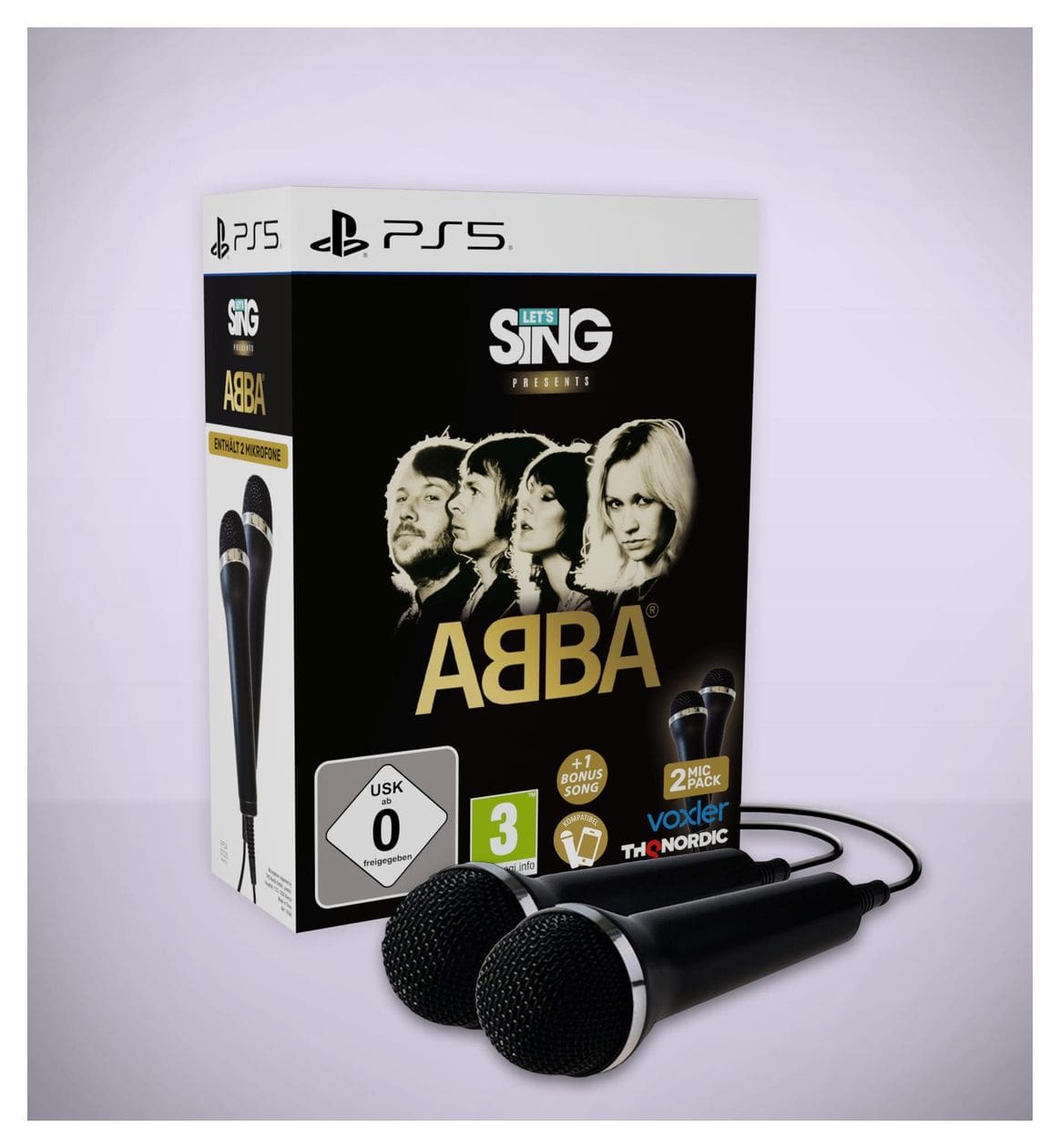 Let's Sing Abba 2027 - 2 Mic Bundle (PlayStation 5) 