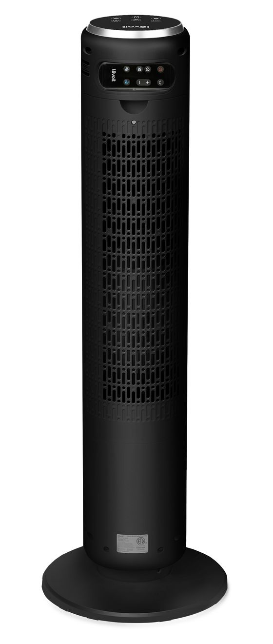 TempSense 36 DC Turmventilator Stand 20 dB  (Schwarz) 