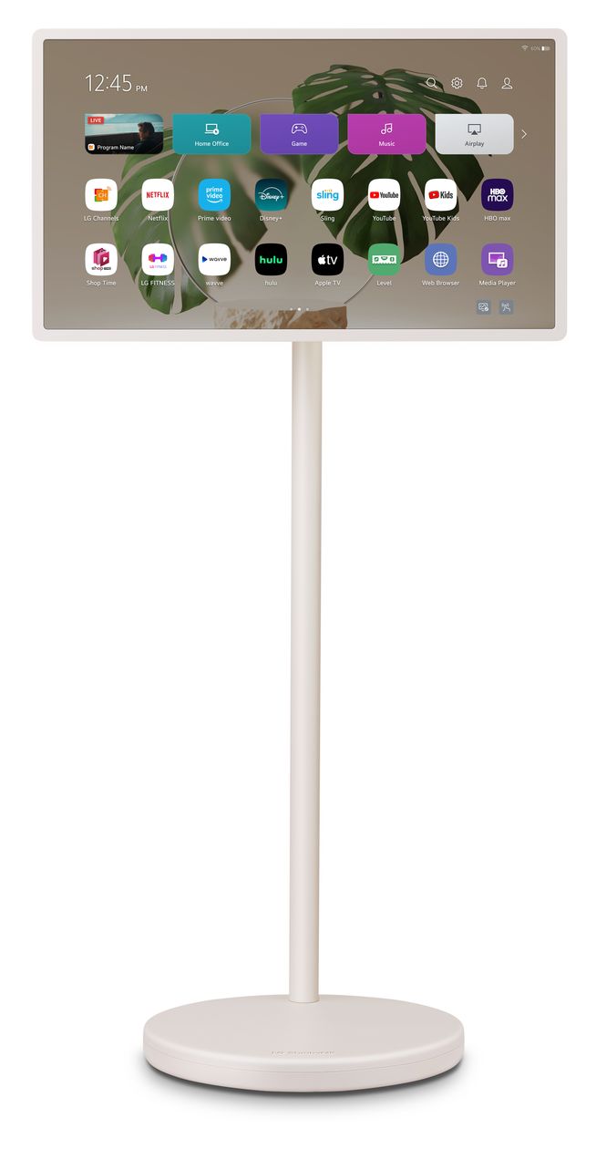 27LX6TDGA StandbyME LED 68,6 cm (27 Zoll) Fernseher Quad HD  (Beige) 