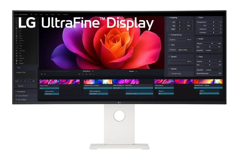 40U990A-W WUHD Monitor 101,6 cm (40 Zoll) 21:9 5 ms 450 cd/m²  (Schwarz) 