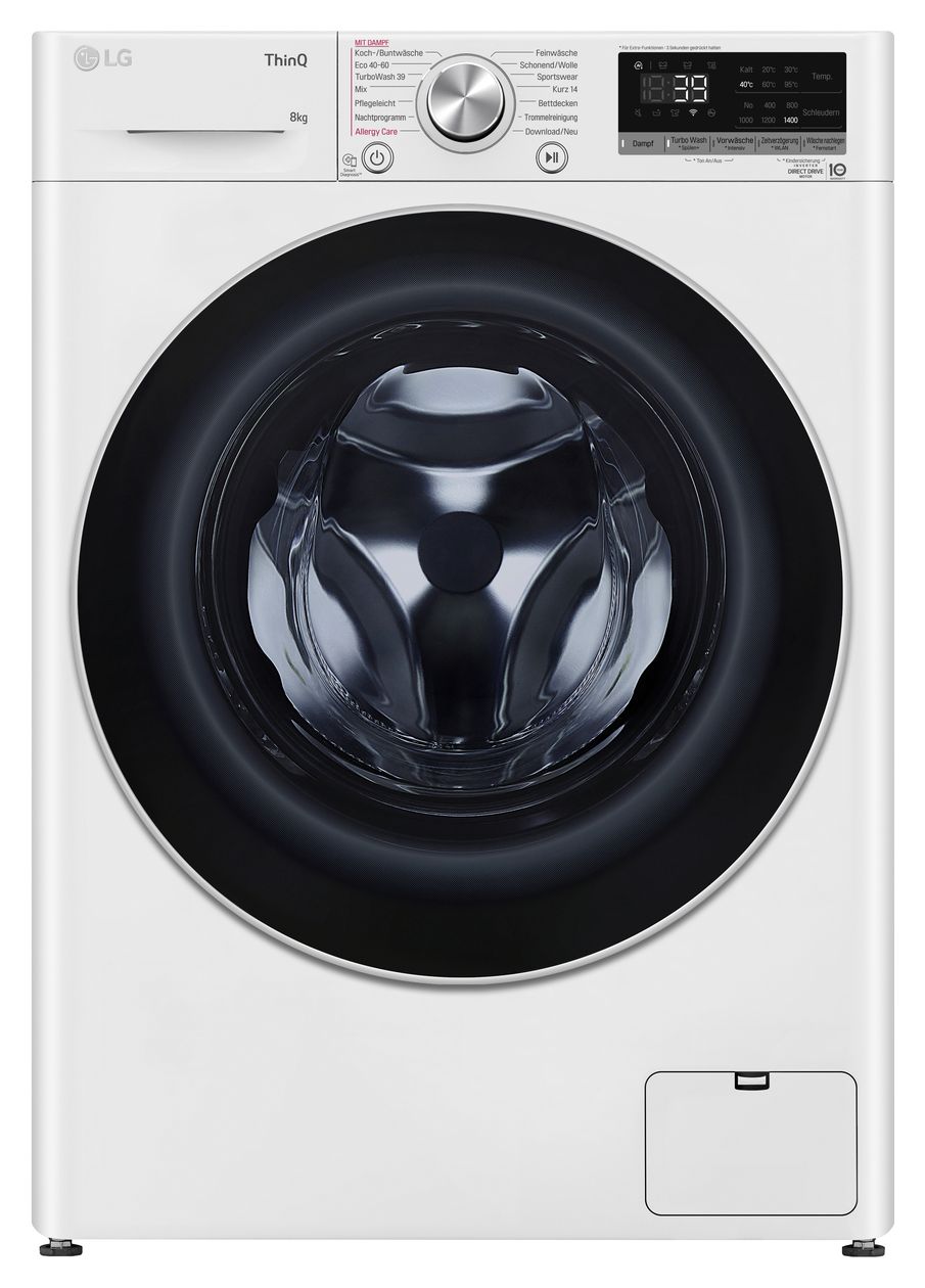 F4WV708P1E 8 kg Frontlader Waschmaschine 1400 U/min AutoClean 